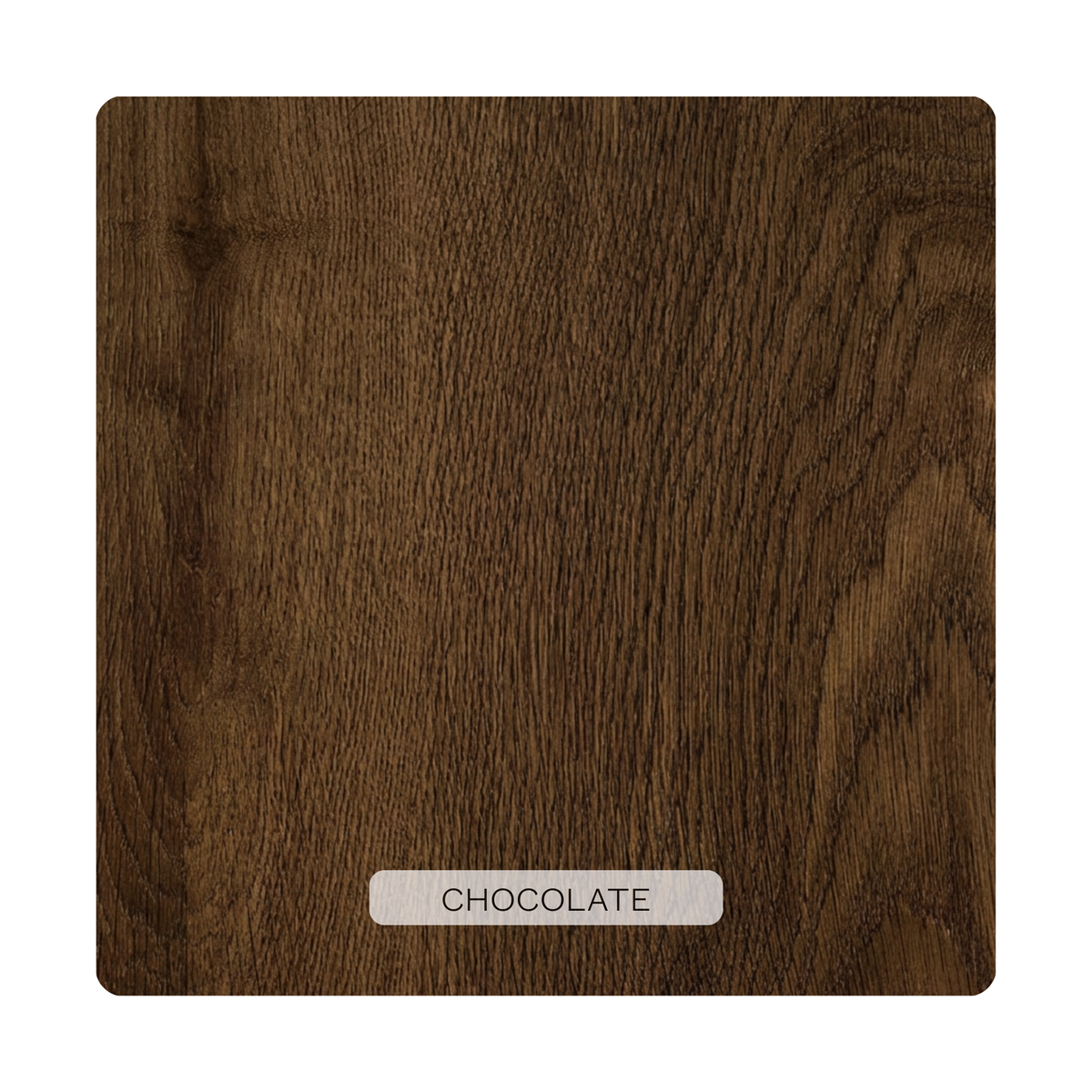 Timber finished with Oslek LED Hardwax Oil in Chocolate