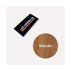 Sample sachet of Oslek LED Hardwax Oil in English