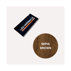 Sample sachet of Oslek LED Hardwax Oil in Sepia Brown