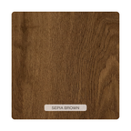 Timber finished with Oslek LED Hardwax Oil in Sepia Brown