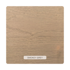 Timber finished with Oslek LED Hardwax Oil in Smokey Grey